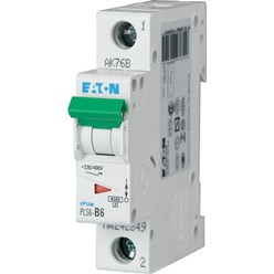 Installatieautomaat xPole EATON INSTALLATIEAUTOMAAT PLS6-B6-MW , B 6A , 1 POLIG , 6 KA 242649